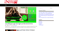 Desktop Screenshot of infogameonline.com